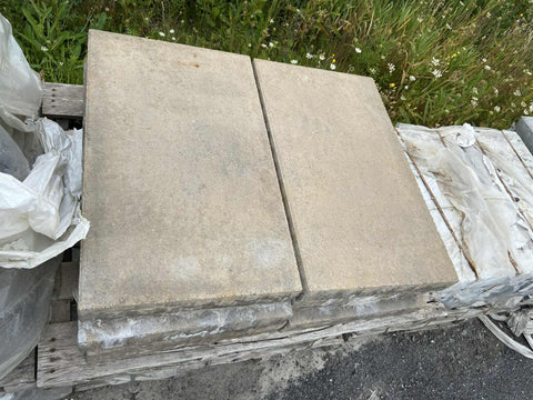 LOT PAVÉ SUPRA RICHELIEU | BEIGE CENDRÉ | 80MM ÉPAISSEUR