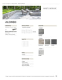 MURET ET BORDURE ALONSO | BRUME | 127MM