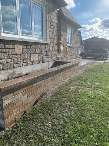 MURET SOLINO | BEIGE OKA | 90MM ÉPAISSEUR