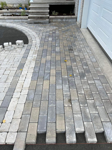 PAVÉ VISTA | GRIS CIEL | 70MM ÉPAISSEUR