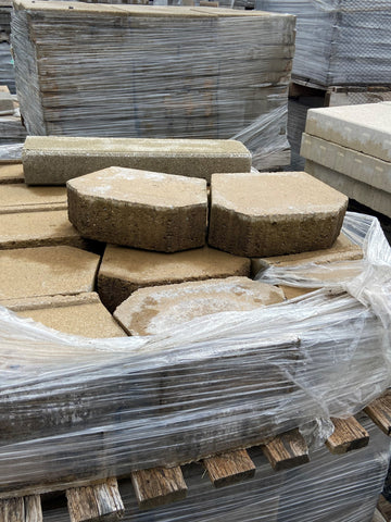 LOT MURET JARDIN | BEIGE | 100MM ÉPAISSEUR