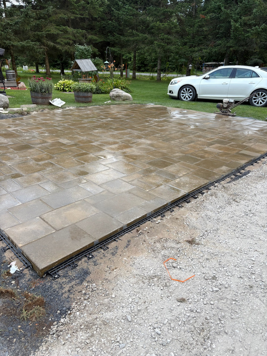 PAVÉ URBANIA | BEIGE SABLE | 80MM ÉPAISSEUR – Liquidation Béton