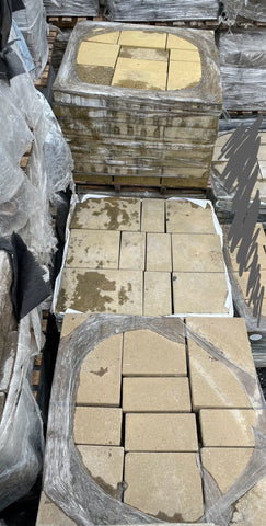 LOT PAVÉ URBANIA | BEIGE SABLE | 80MM ÉPAISSEUR